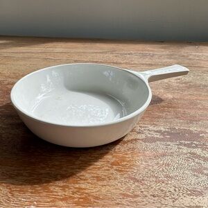 Vintage Corning Ware Microwave Browning Dish - All White